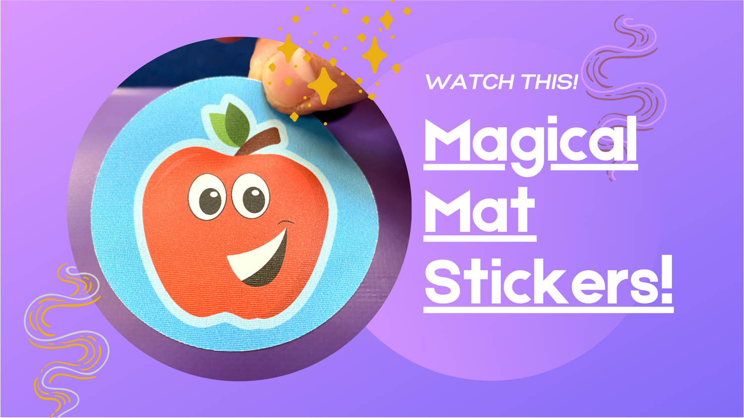 Magical Mat Stickers Home